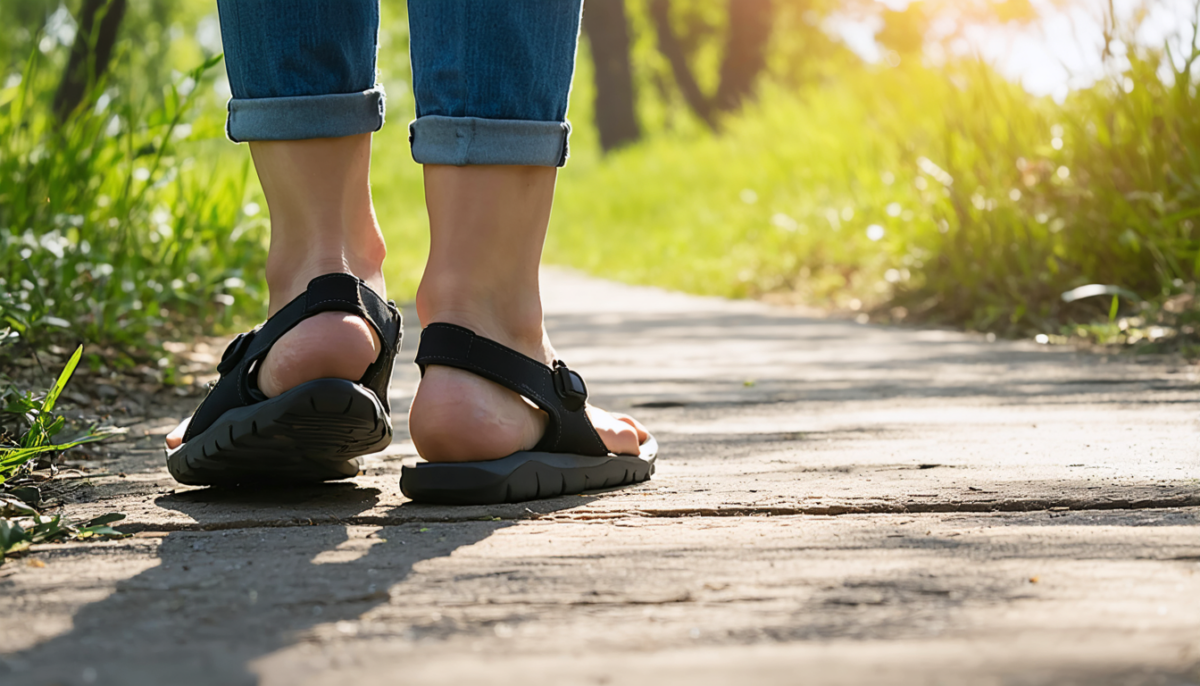 découvrez nos sandales de marche alliant confort et légèreté pour garder vos pieds au frais et bien maintenus lors de toutes vos balades.