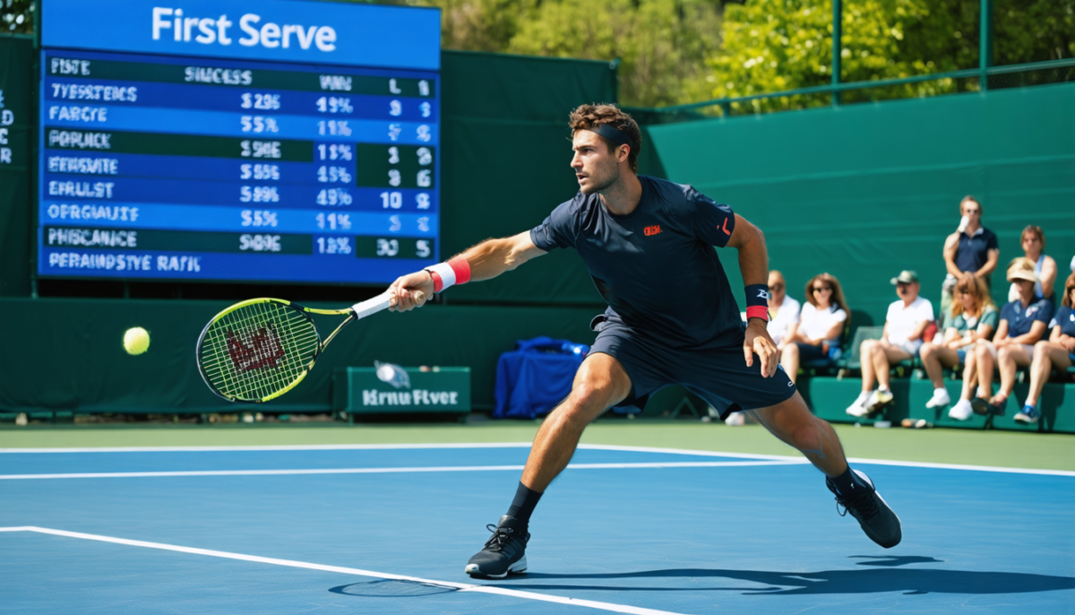 découvrez pourquoi le pourcentage de premières balles gagnées est un indicateur clé de performance au tennis, essentiel pour analyser et améliorer le jeu des joueurs.