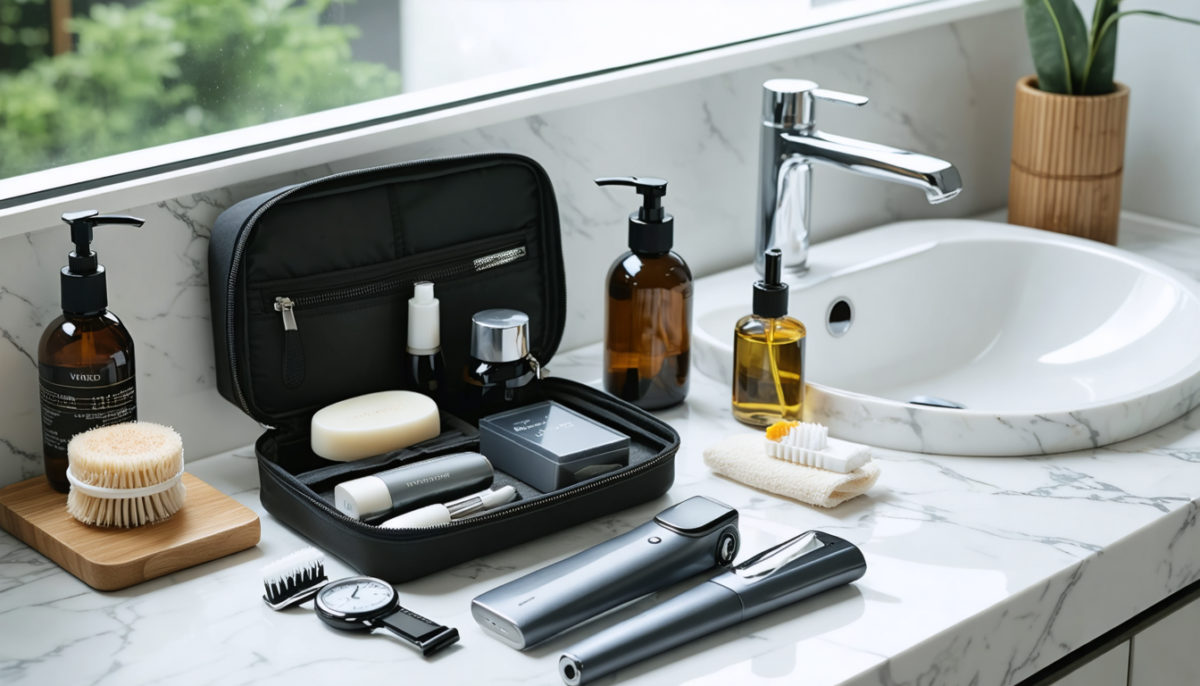 découvrez comment votre trousse de toilette reflète votre personnalité et votre mode de vie à travers des choix de soins et d'accessoires adaptés.