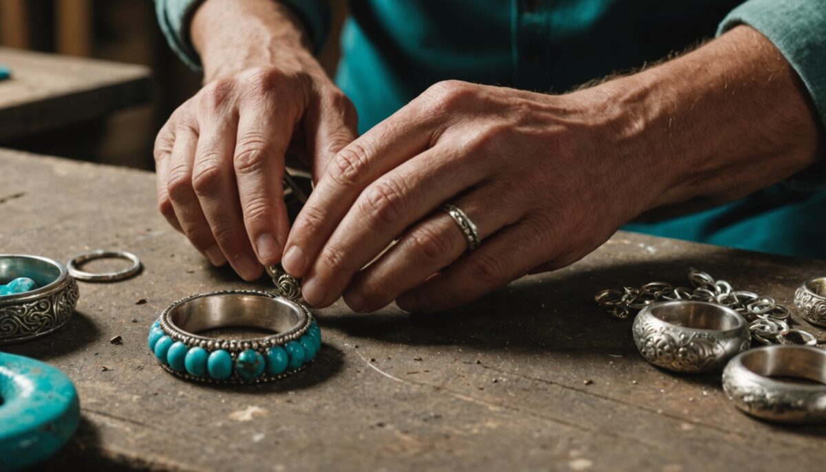 Turquoise véritable et argent massif : le duo d’exception qui sublime vos bagues