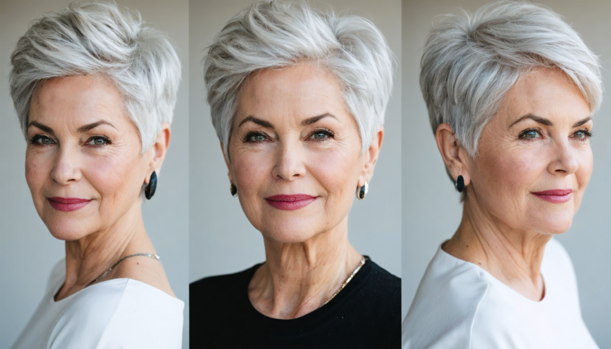 découvrez les meilleures coupes courtes élégantes pour femmes de 60 ans aux cheveux blancs en 2026, alliant style moderne et sophistication adaptée à votre âge.