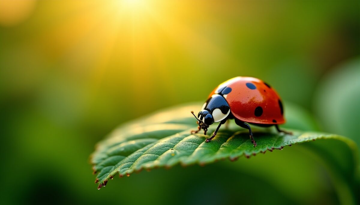 Découvrir le message spirituel caché derrière la coccinelle