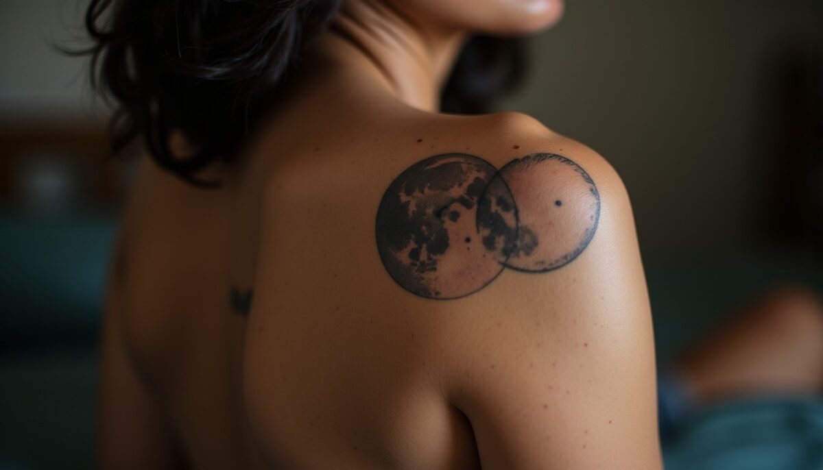 Découvrir la symbolique profonde du tatouage lune