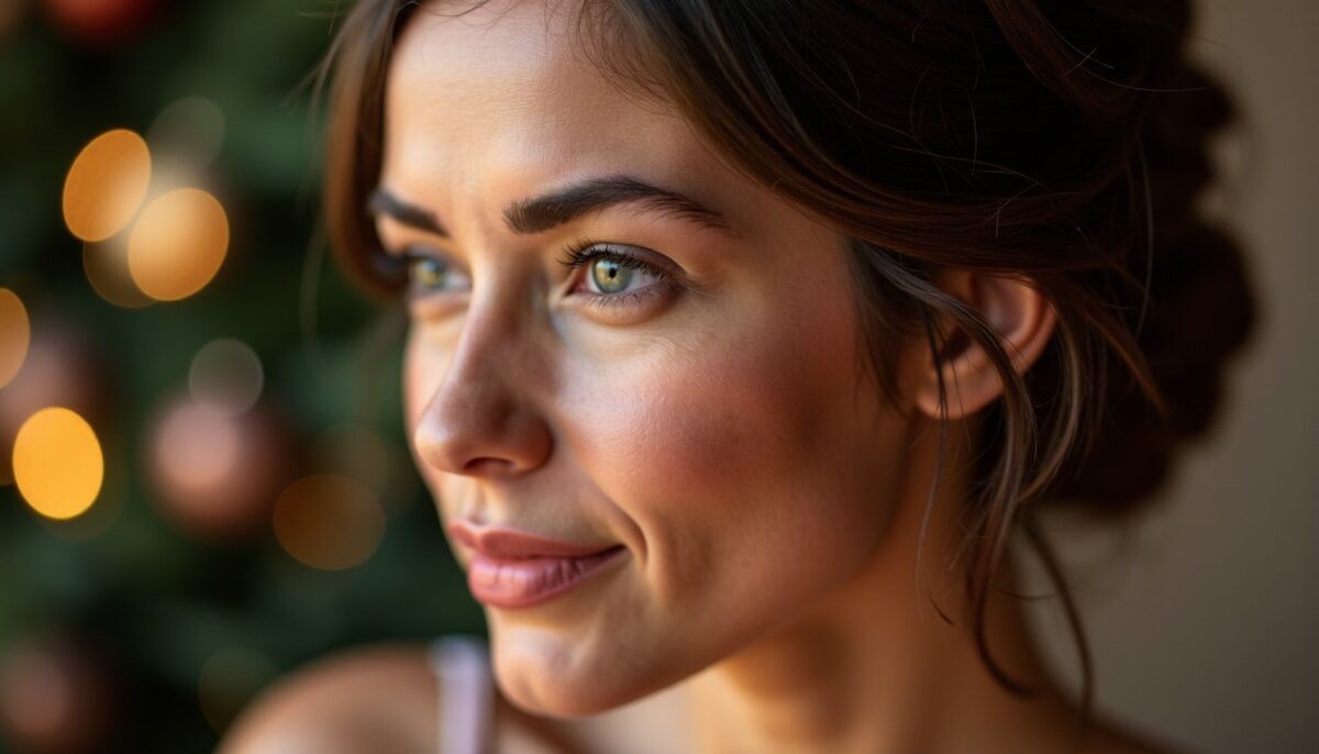 Inspirations coiffure élégantes pour briller lors du réveillon de Noël et du Nouvel An