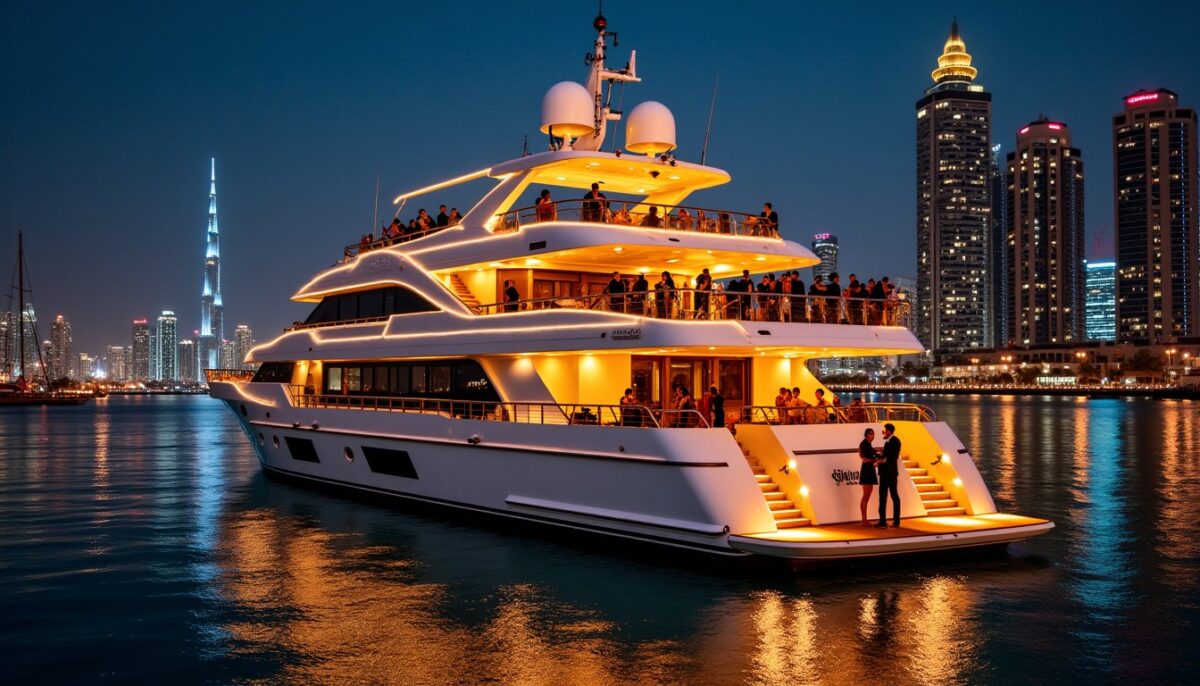 Cap sur 2026 : Vivez un Nouvel An inoubliable à bord d’un somptueux yacht à Dubaï